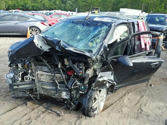 KL8CD6S94EC463838 - 2014 CHEVROLET SPARK 1LT Черный фото 2