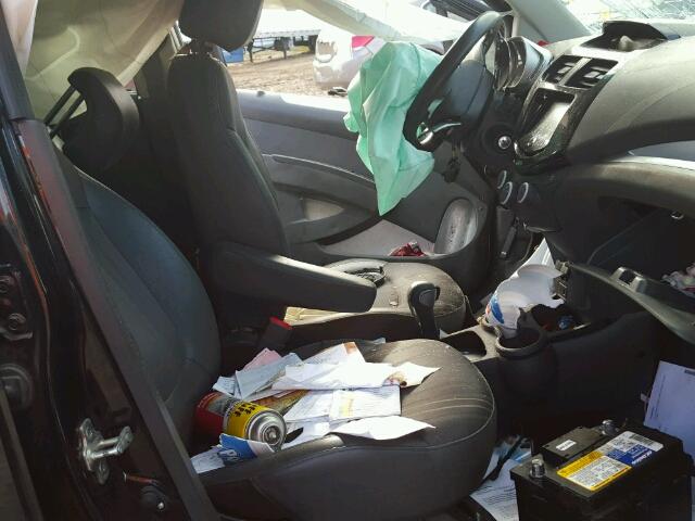 KL8CD6S94EC463838 - 2014 CHEVROLET SPARK 1LT Черный фото 5