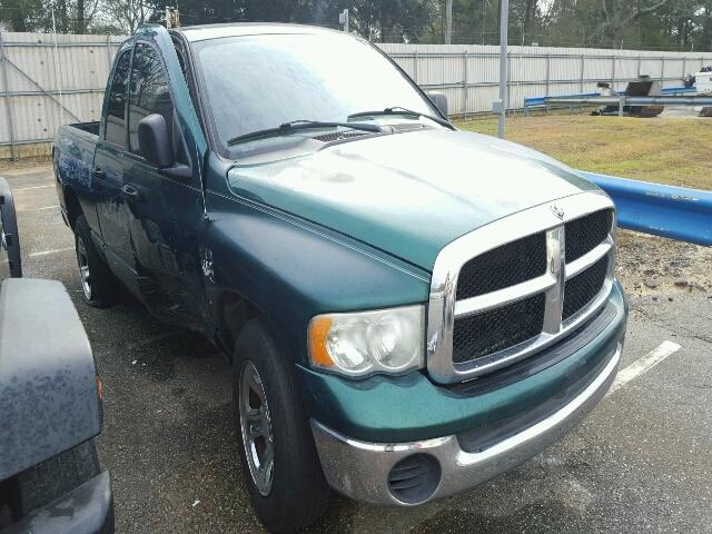 1D7HA18N64J157687 - 2004 DODGE RAM 1500 Q GREEN photo 1