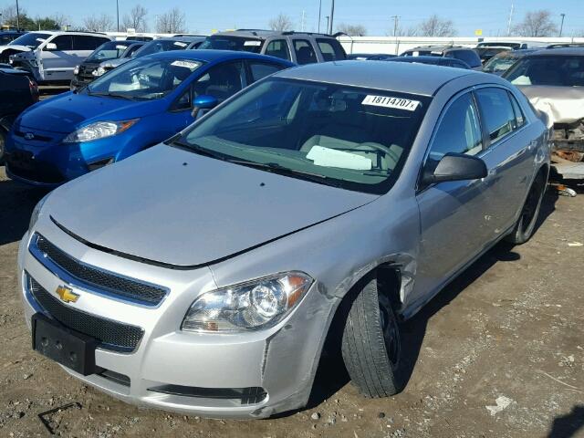 1G1ZB5E19BF201887 - 2011 CHEVROLET MALIBU LS 银色 照片 2