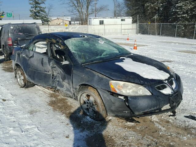 1G2ZG57N184303296 - 2008 PONTIAC G6 BASE BLACK photo 1