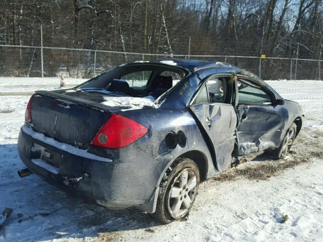 1G2ZG57N184303296 - 2008 PONTIAC G6 BASE BLACK photo 4