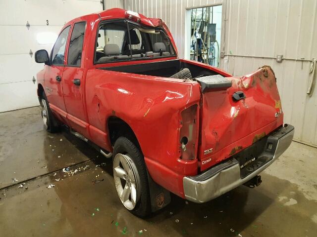 1D7HU18216S586066 - 2006 DODGE RAM 1500 Q RED photo 3