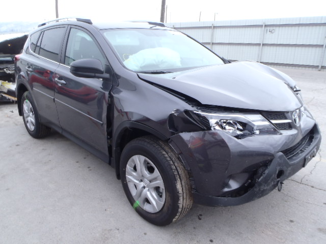 2T3BFREV6DW093351 - 2013 TOYOTA RAV4 LE GRAY photo 1