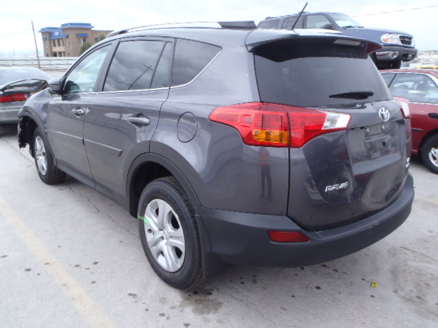 2T3BFREV6DW093351 - 2013 TOYOTA RAV4 LE GRAY photo 3