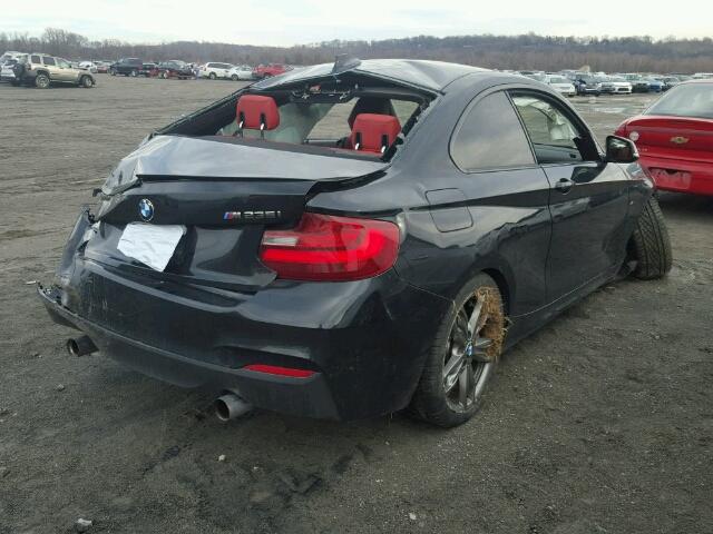 WBA1J7C56EV253154 - 2014 BMW M235I BLACK photo 4