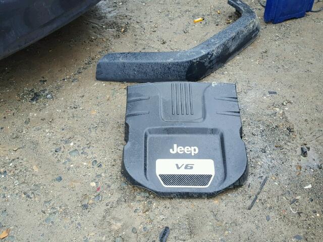 1C4HJWFG7FL771747 - 2015 JEEP WRANGLER U GREEN photo 9