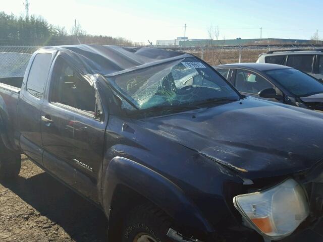 5TEUU42N87Z394072 - 2007 TOYOTA TACOMA ACC BLUE photo 9