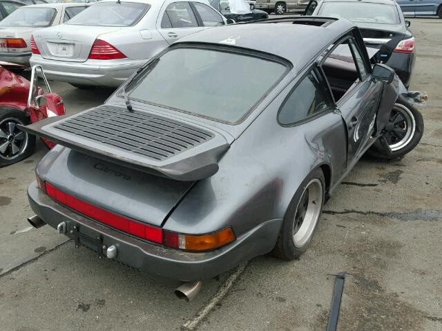 WP0AB0911KS120682 - 1989 PORSCHE 911 CARRER GRAY photo 4