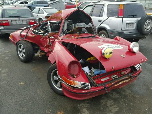 119123108 - 1969 PORSCHE 911 T RED photo 1