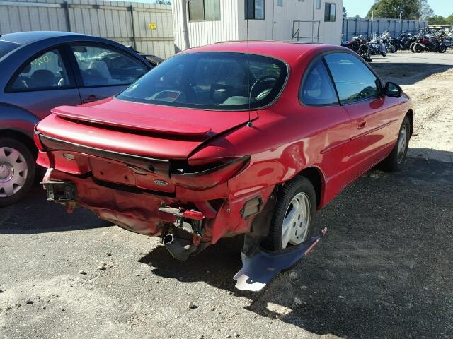 3FAFP11332R139326 - 2002 FORD ESCORT ZX2 RED photo 4