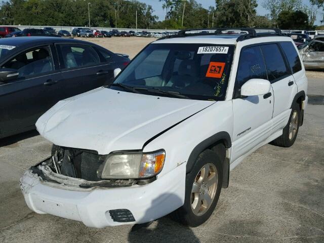 JF1SF65671H722727 - 2001 SUBARU FORESTER S 白色 照片 2