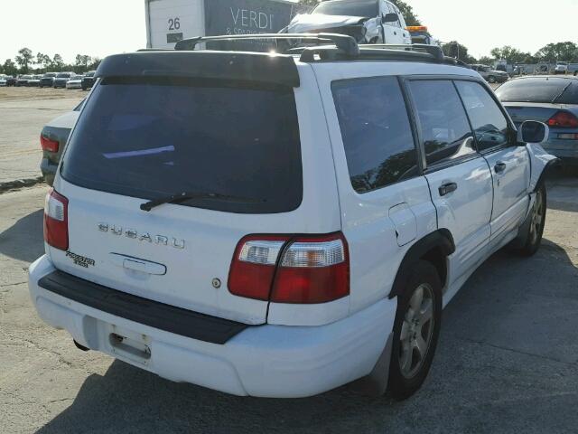 JF1SF65671H722727 - 2001 SUBARU FORESTER S 白色 照片 4