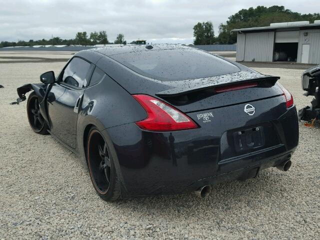 JN1AZ44E89M406804 - 2009 NISSAN 370Z BLACK photo 3