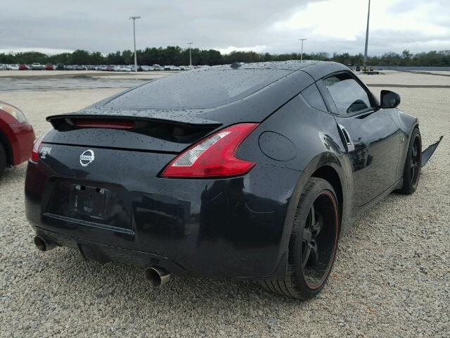 JN1AZ44E89M406804 - 2009 NISSAN 370Z BLACK photo 4