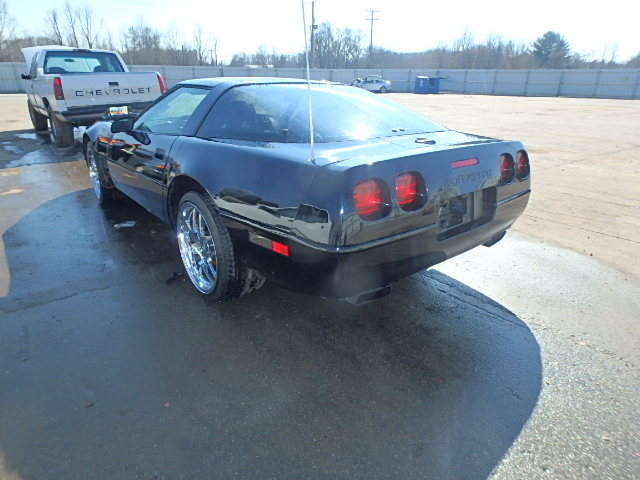 1G1YY23PXN5107138 - 1992 CHEVROLET CORVETTE BLUE photo 3