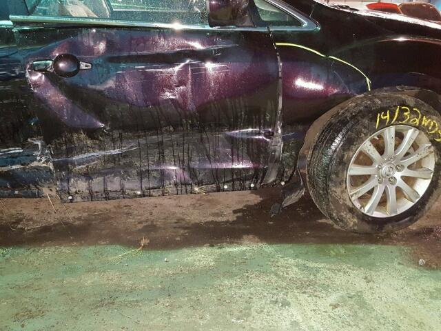 JM3ER2BM1B0358127 - 2011 MAZDA CX-7 PURPLE photo 9