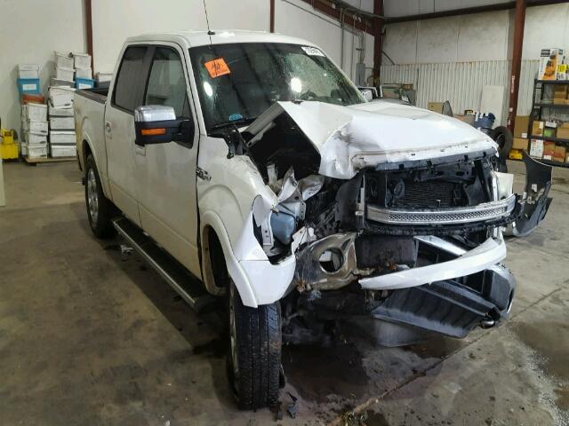 1FTFW1EF1EFA38904 - 2014 FORD F150 WHITE photo 1