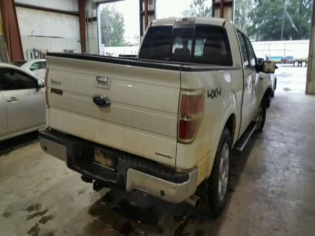 1FTFW1EF1EFA38904 - 2014 FORD F150 WHITE photo 4