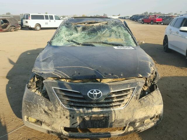 4T4BE46K89R112269 - 2009 TOYOTA CAMRY BASE BLACK photo 9