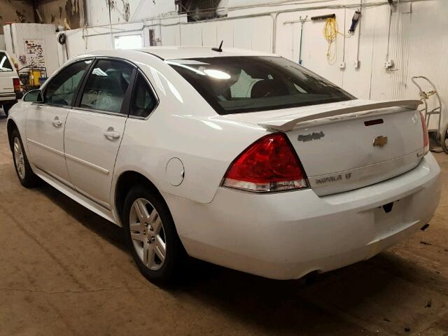 2G1WG5E34D1134809 - 2013 CHEVROLET IMPALA WHITE photo 3