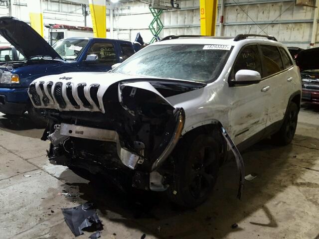 1C4PJLCB3FW712969 - 2015 JEEP CHEROKEE L WHITE photo 2