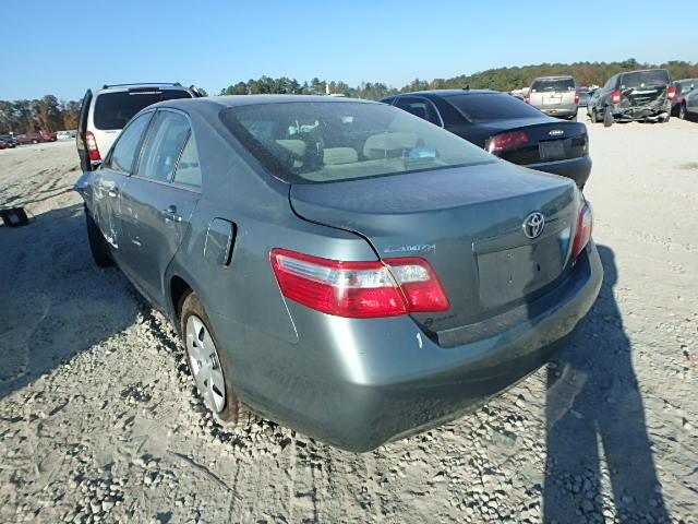 4T1BE46K59U904163 - 2009 TOYOTA CAMRY BASE GREEN photo 3