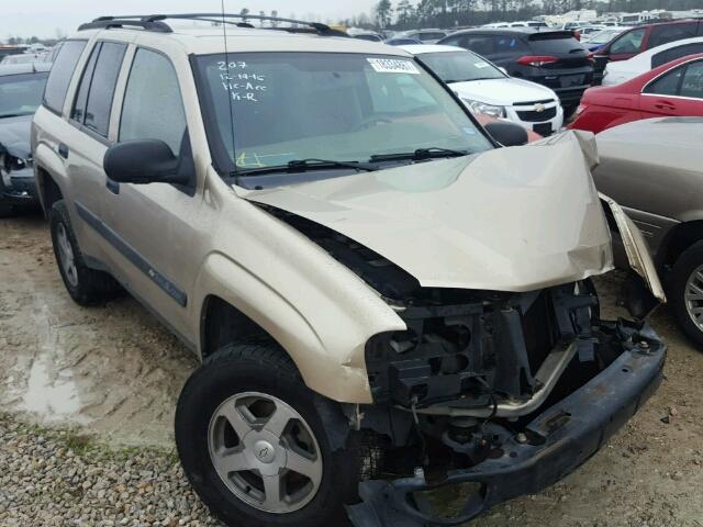 1GNDS13S042179513 - 2004 CHEVROLET TRAILBLAZE GRAY photo 1