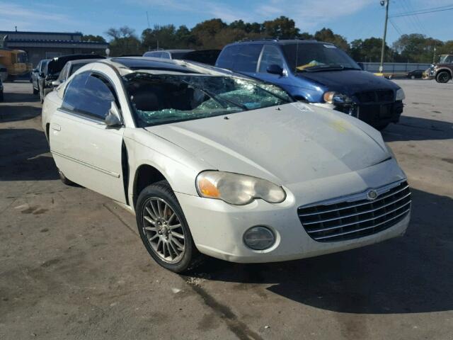 4C3AG52H25E036964 - 2005 CHRYSLER SEBRING LI WHITE photo 1