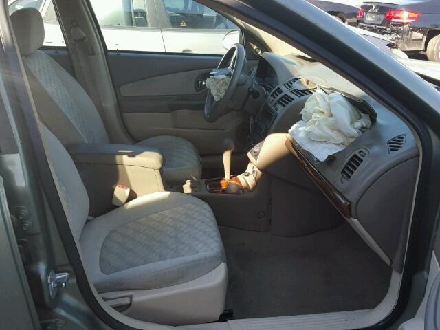 1G1ZT64845F213337 - 2005 CHEVROLET MALIBU MAX 绿色 照片 5