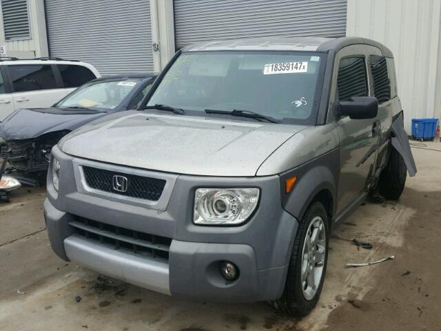 5J6YH28624L017154 - 2004 HONDA ELEMENT EX SILVER photo 2