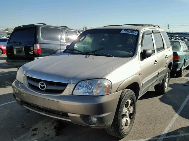 4F2YU09151KM35279 - 2001 MAZDA TRIBUTE LX GOLD photo 2