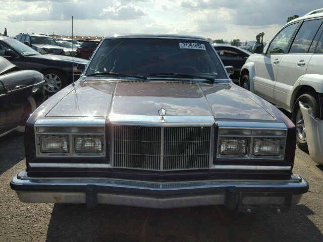 1C3BF66P9JW109171 - 1988 CHRYSLER FIFTH AVEN MAROON photo 10