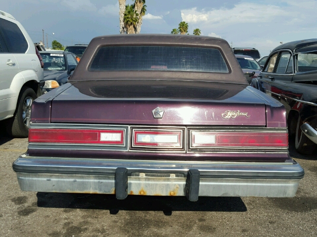 1C3BF66P9JW109171 - 1988 CHRYSLER FIFTH AVEN MAROON photo 9