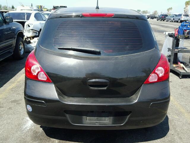 3N1BC1CP5AL464682 - 2010 NISSAN VERSA S BLACK photo 10