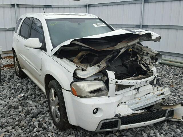 2CNDL737486008787 - 2008 CHEVROLET EQUINOX SP WHITE photo 1