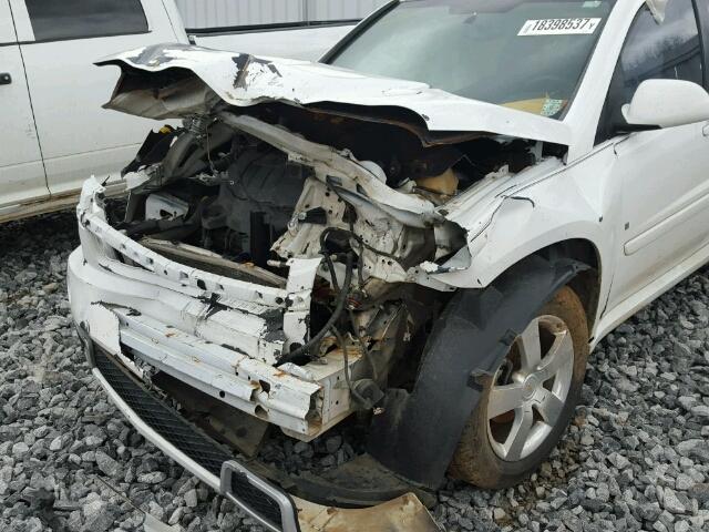 2CNDL737486008787 - 2008 CHEVROLET EQUINOX SP WHITE photo 10