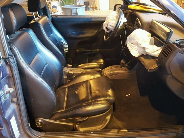 3VWDC21V81M805108 - 2001 VOLKSWAGEN CABRIO GLX 蓝色 照片 5