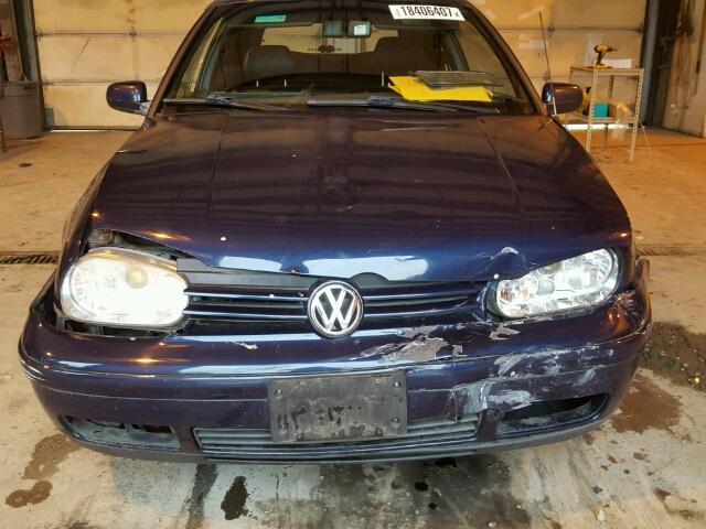 3VWDC21V81M805108 - 2001 VOLKSWAGEN CABRIO GLX 蓝色 照片 7