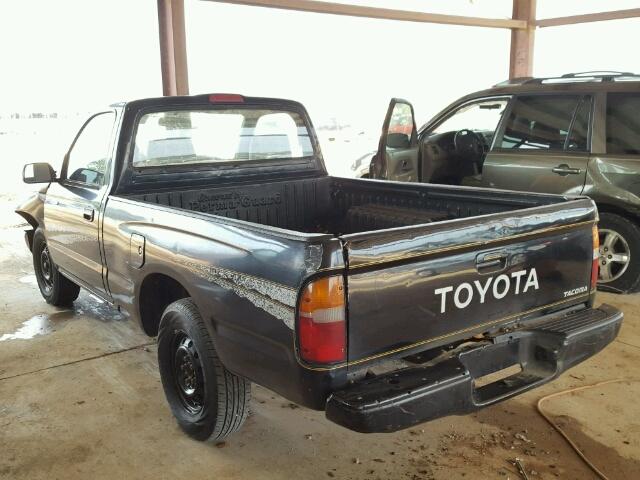 4TANL42N6TZ109782 - 1996 TOYOTA TACOMA GREEN photo 3