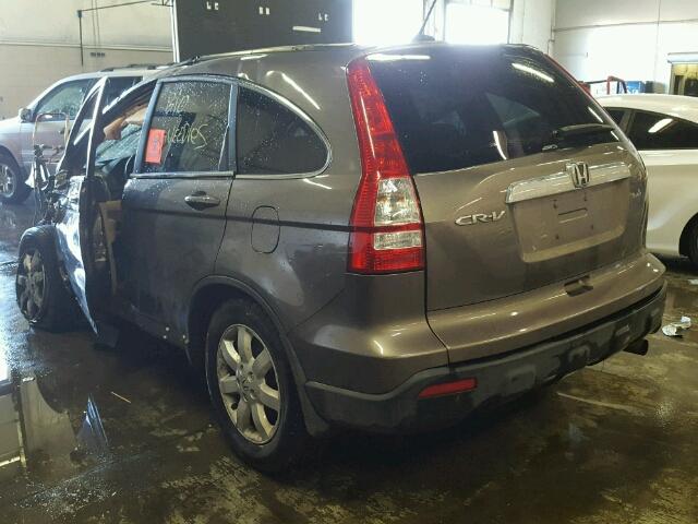 5J6RE48799L053271 - 2009 HONDA CR-V GRAY photo 3