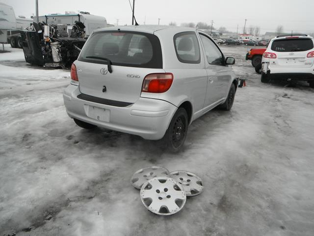 JTDJT123150073541 - 2005 TOYOTA ECHO SILVER photo 4