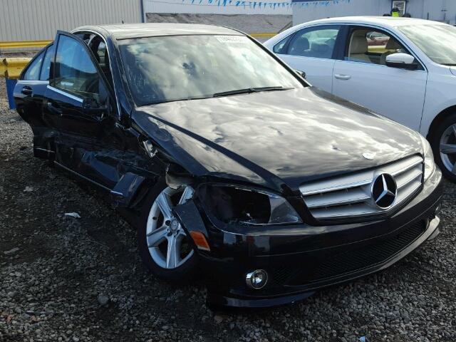 WDDGF8BB2AF373538 - 2010 MERCEDES-BENZ C 300 4MAT BLACK photo 1