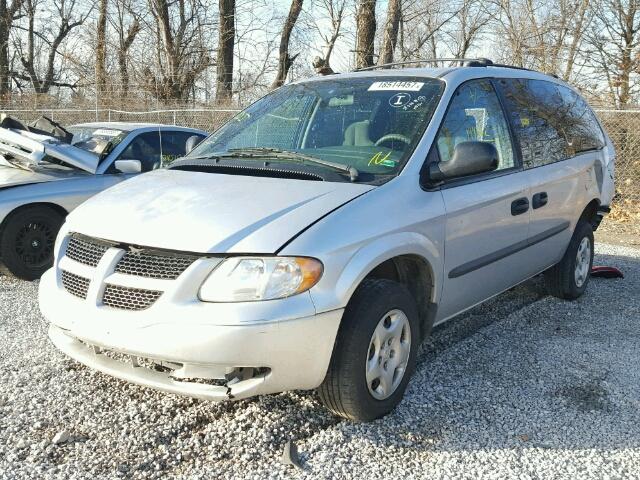 1D4GP24R64B537516 - 2004 DODGE GRAND CARA SILVER photo 2