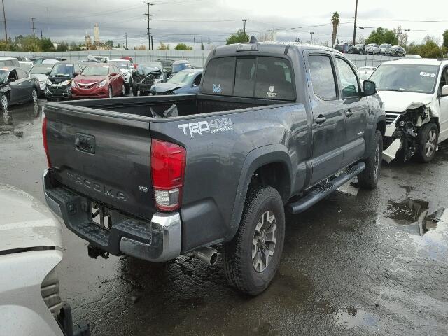 3TMDZ5BN9GM009414 - 2016 TOYOTA TACOMA DOU GRAY photo 4