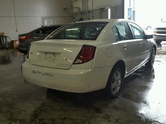 1G8AJ55F66Z155436 - 2006 SATURN ION LEVEL WHITE photo 4