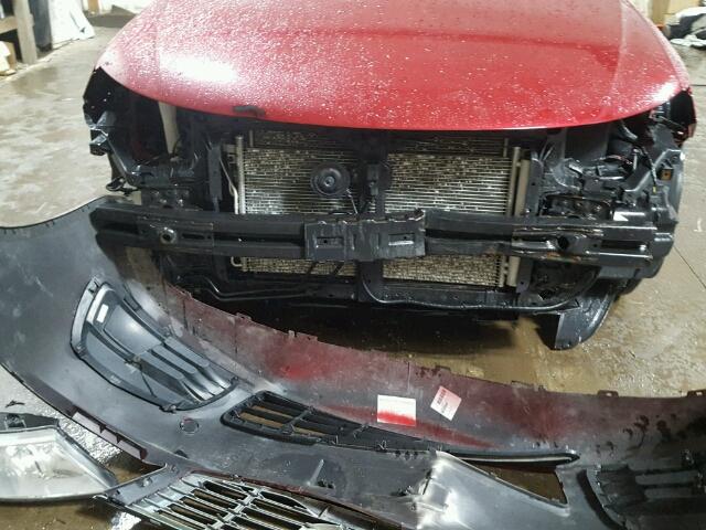 KNAGE228695321309 - 2009 KIA OPTIMA LX RED photo 9