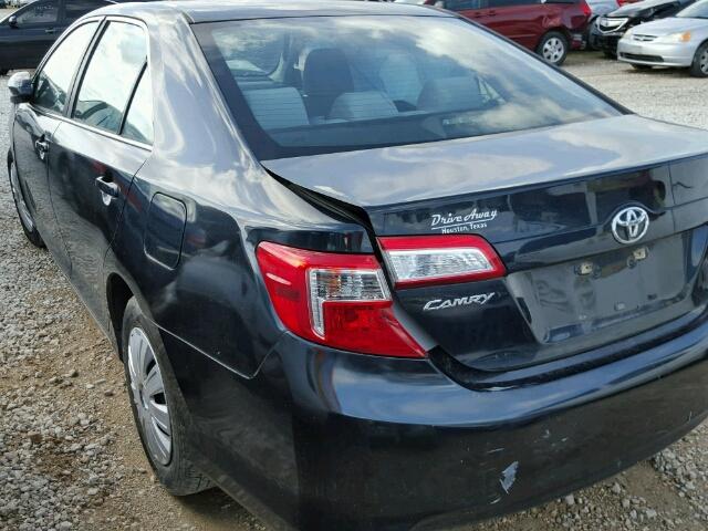 4T1BF1FK8CU076368 - 2012 TOYOTA CAMRY BASE BLACK photo 3