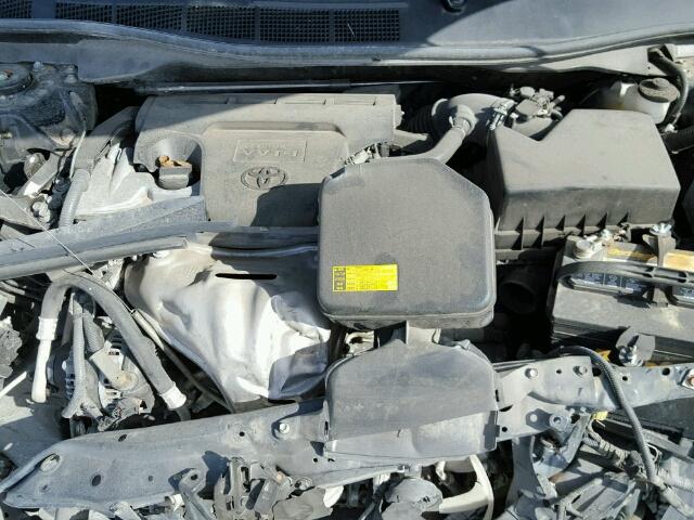 4T1BF1FK8CU076368 - 2012 TOYOTA CAMRY BASE BLACK photo 7