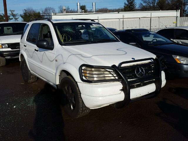 4JGAB72EXXA074302 - 1999 MERCEDES-BENZ ML 430 白色 照片 1